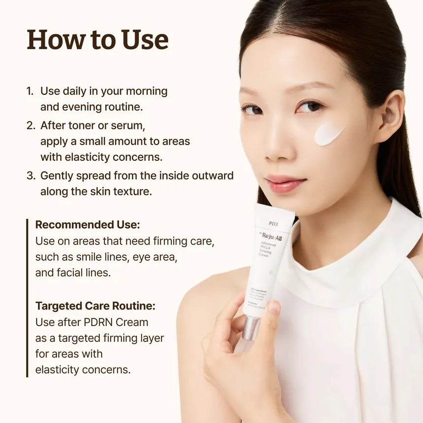 REJUALL Advanced PDLLA Firming Cream 30ml - Image 6