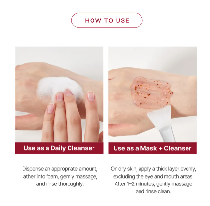 ROUND LAB Camellia Deep Collagen Jelly Mask Cleanser 150ml - Image 9