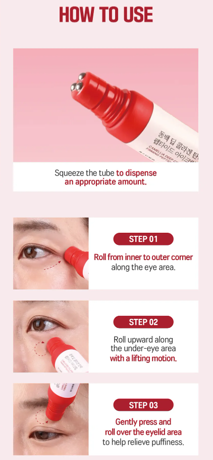 ROUND LAB Camellia Firming Peptide Eye Cream 30ml - Image 11