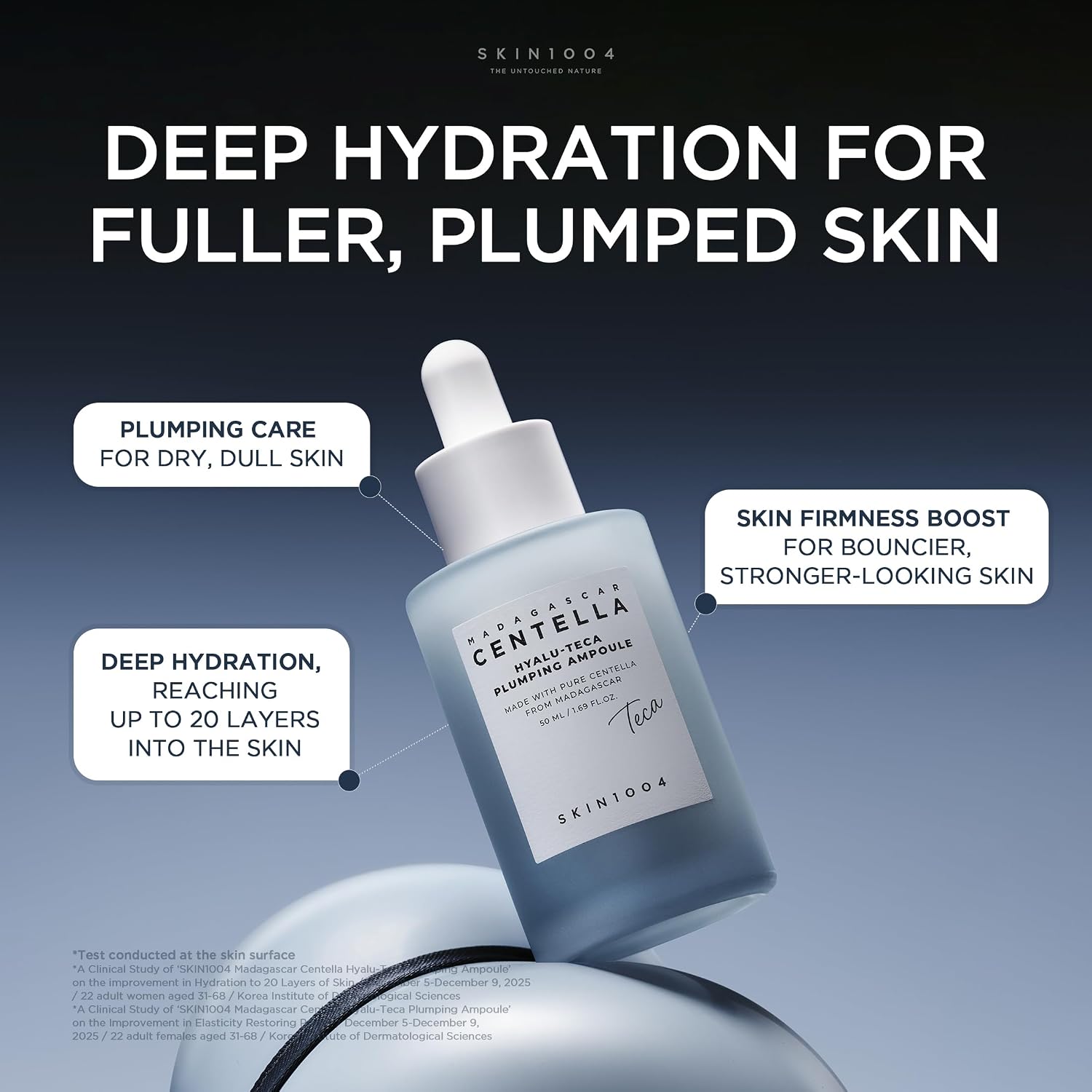 SKIN1004 Madagascar Centella Hyalu-Teca Plumping Ampoule 50ml - Image 3
