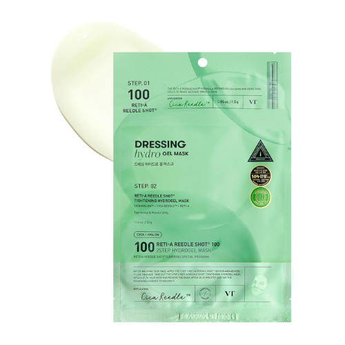 VT Reti-A Reedle Shot 100 2-Step Tightening Hydrogel Mask [1ea]
